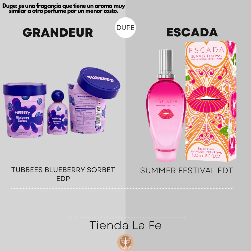 Grandeur Tubbees Bueberry Sorbet Women 50ml EDP